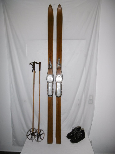Antike holzski länge 200 - holzski,