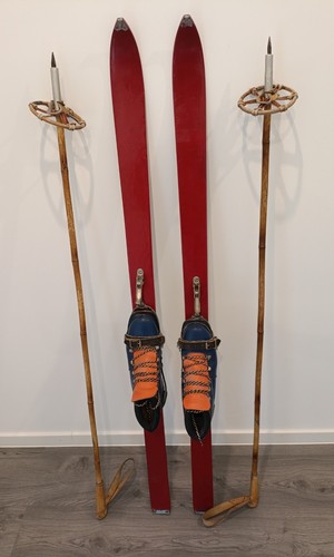 Antike holzski 140cm - antike,